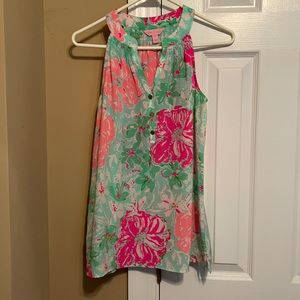 Lilly Pulitzer Silk Sleeveless Top XS